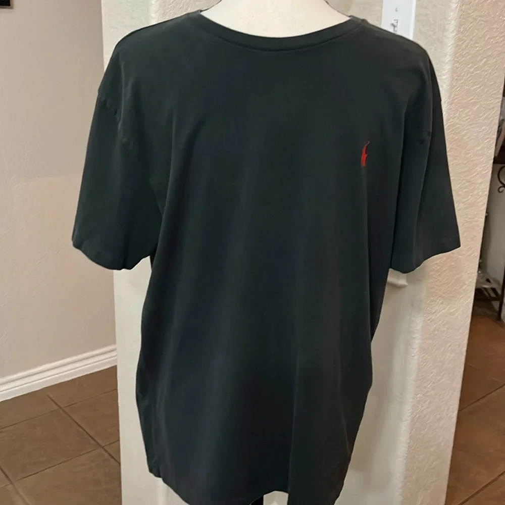 Ralph Lauren polo black jersey crewneck short sleeve T-shirt Size M